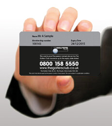 A proof of insurance  <br />
                    member's card