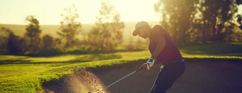 playing golf covid